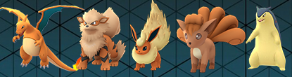 Fire Type Attackers- The Warring Inferno