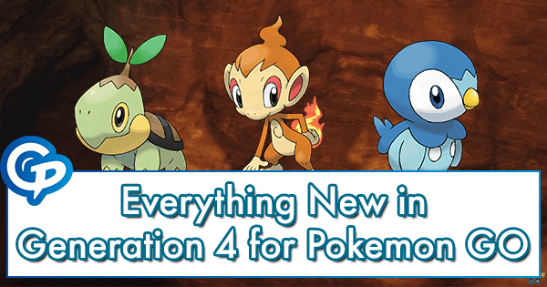 Everything New in Generation 4 for Pokemon GO